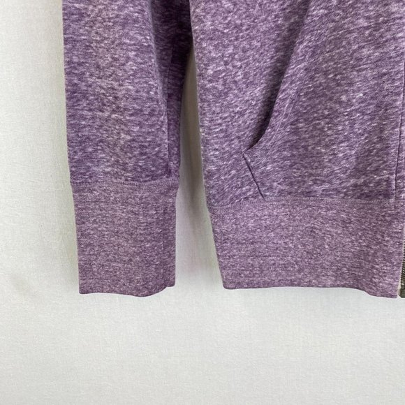 REEBOK Purple Zip Hoodie - Picture 2 of 5
